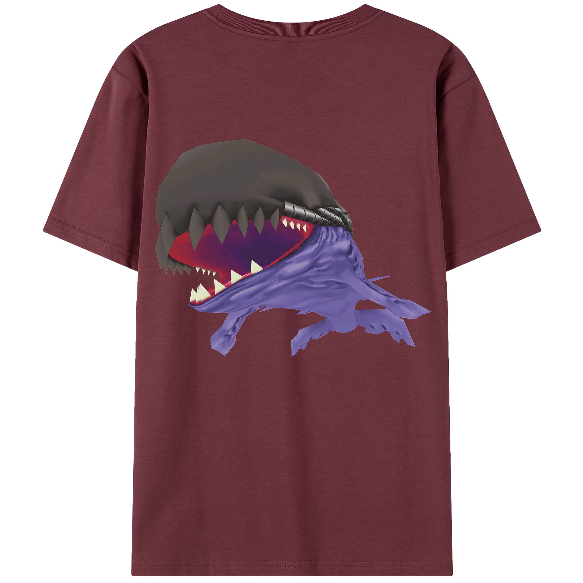 （画像用） Digimon デジタルモンスター/デジモン 綿100％半袖Tシャツ（背面プリント）